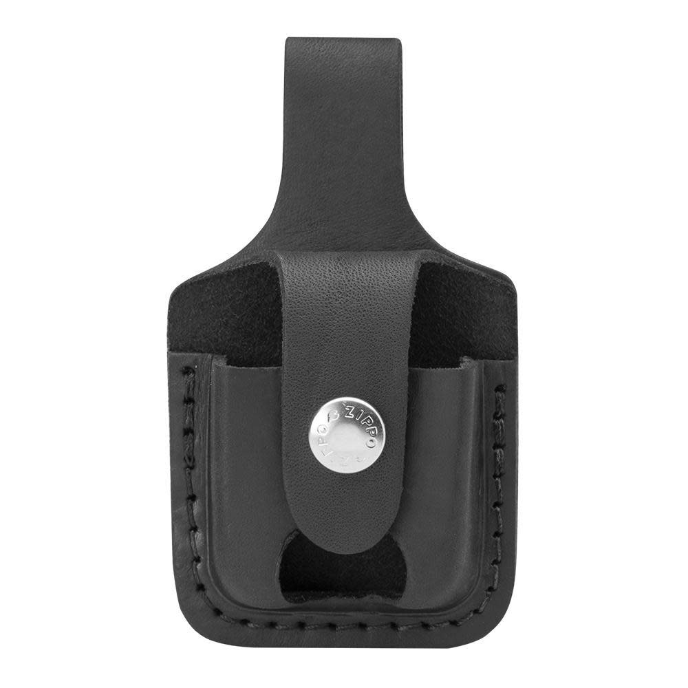 Black lighter pouch with Thumb Notch – Zippo USA