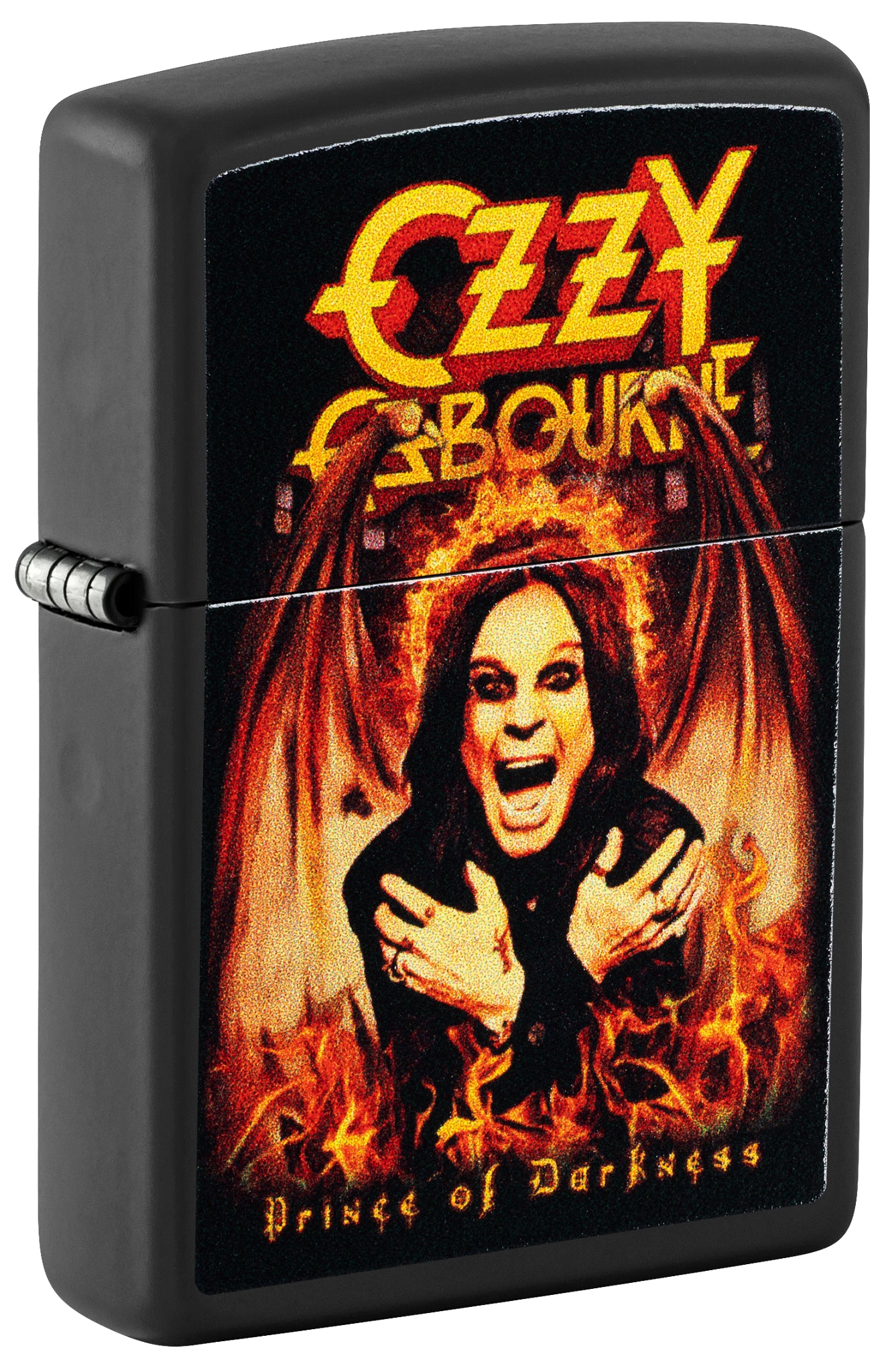 Zippo Ozzy Osbourne Prince of Darkness Design Black Matte