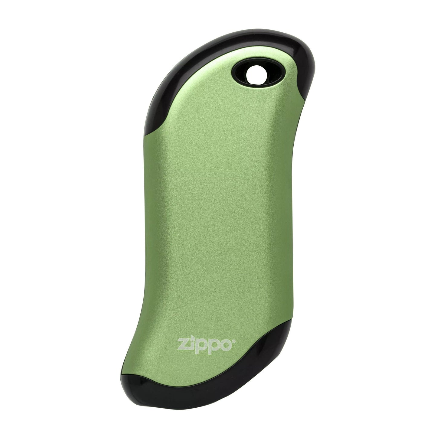 Front of Green HeatBank® 9s Rechargeable Gaming Hand Warmers