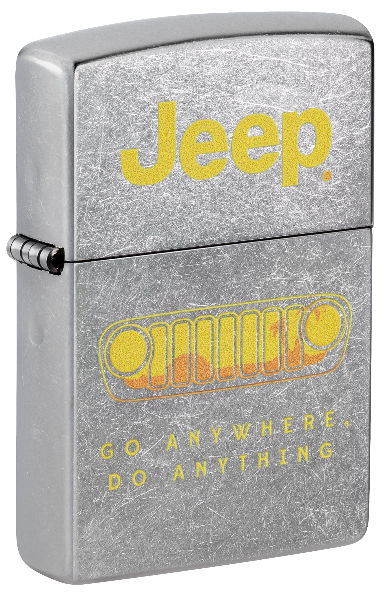 Zippo Jeep® Grille Design Street Chrome Windproof Lighter – Zippo USA
