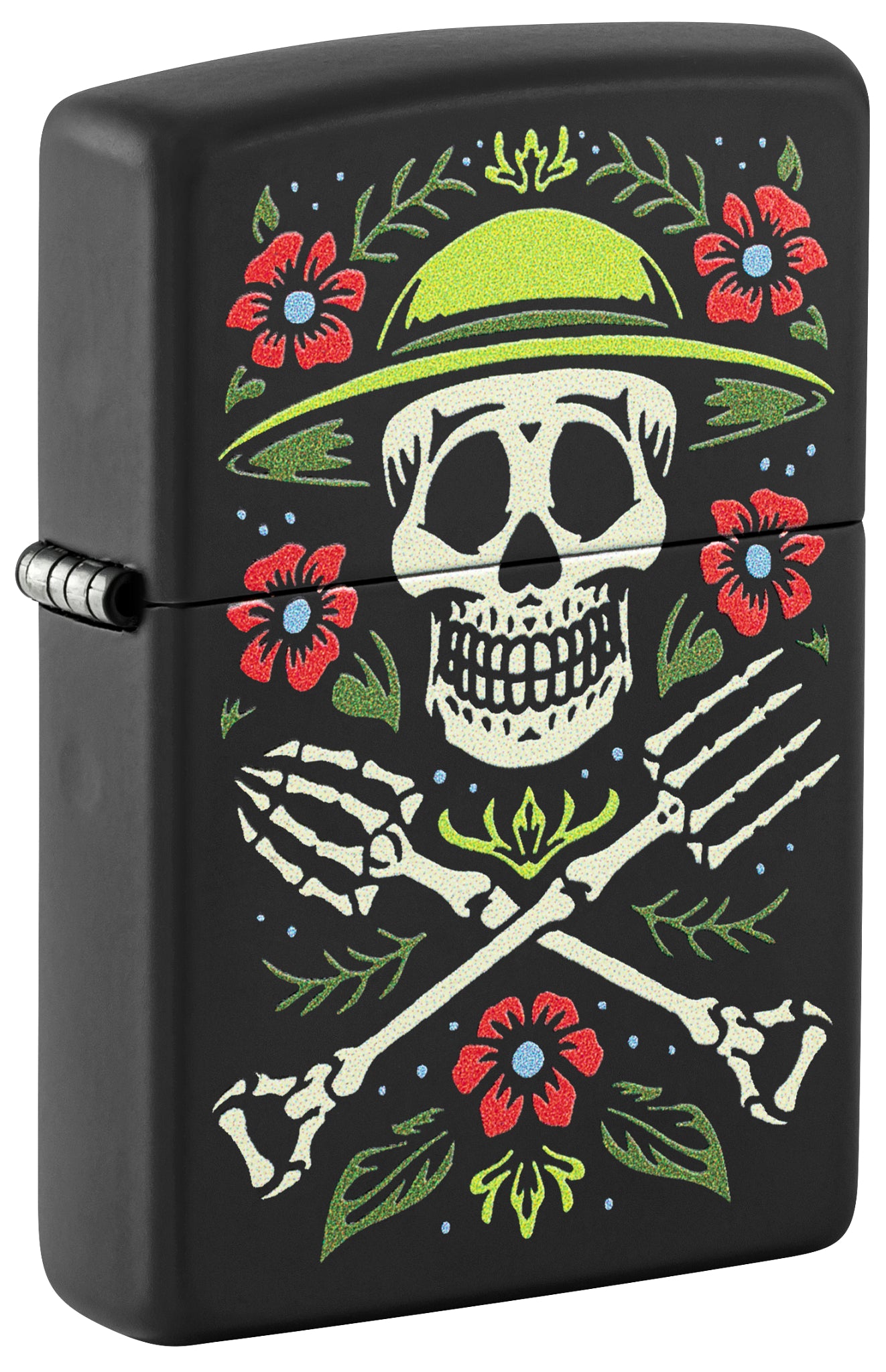 Zippo Garden for Life Design Black Matte Windproof Lighter – Zippo USA