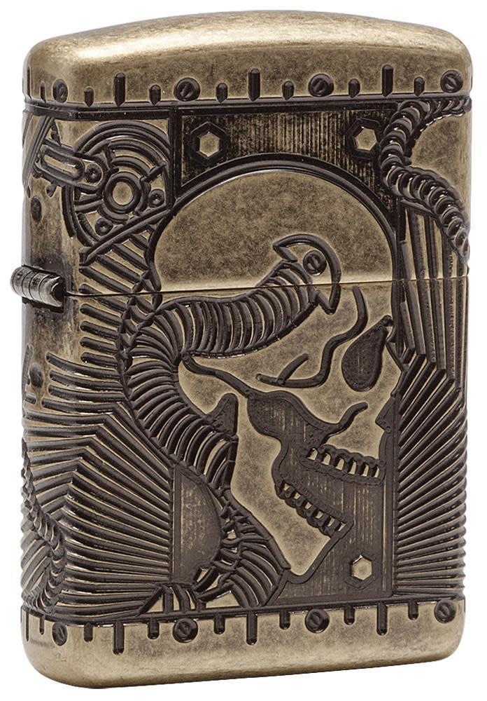 Skull Zippo 2024 Armor