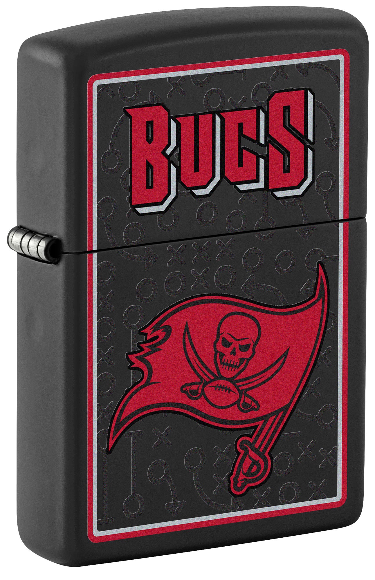 Zippo NFL Tampa Bay Buccaneers Black Matte Windproof Lighter – Zippo USA