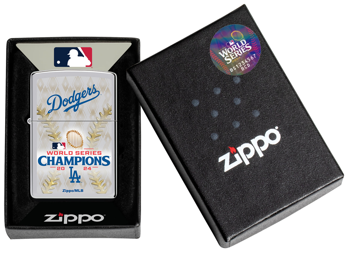 MLB® World Series Champions™ – LA Dodgers™ in packaging