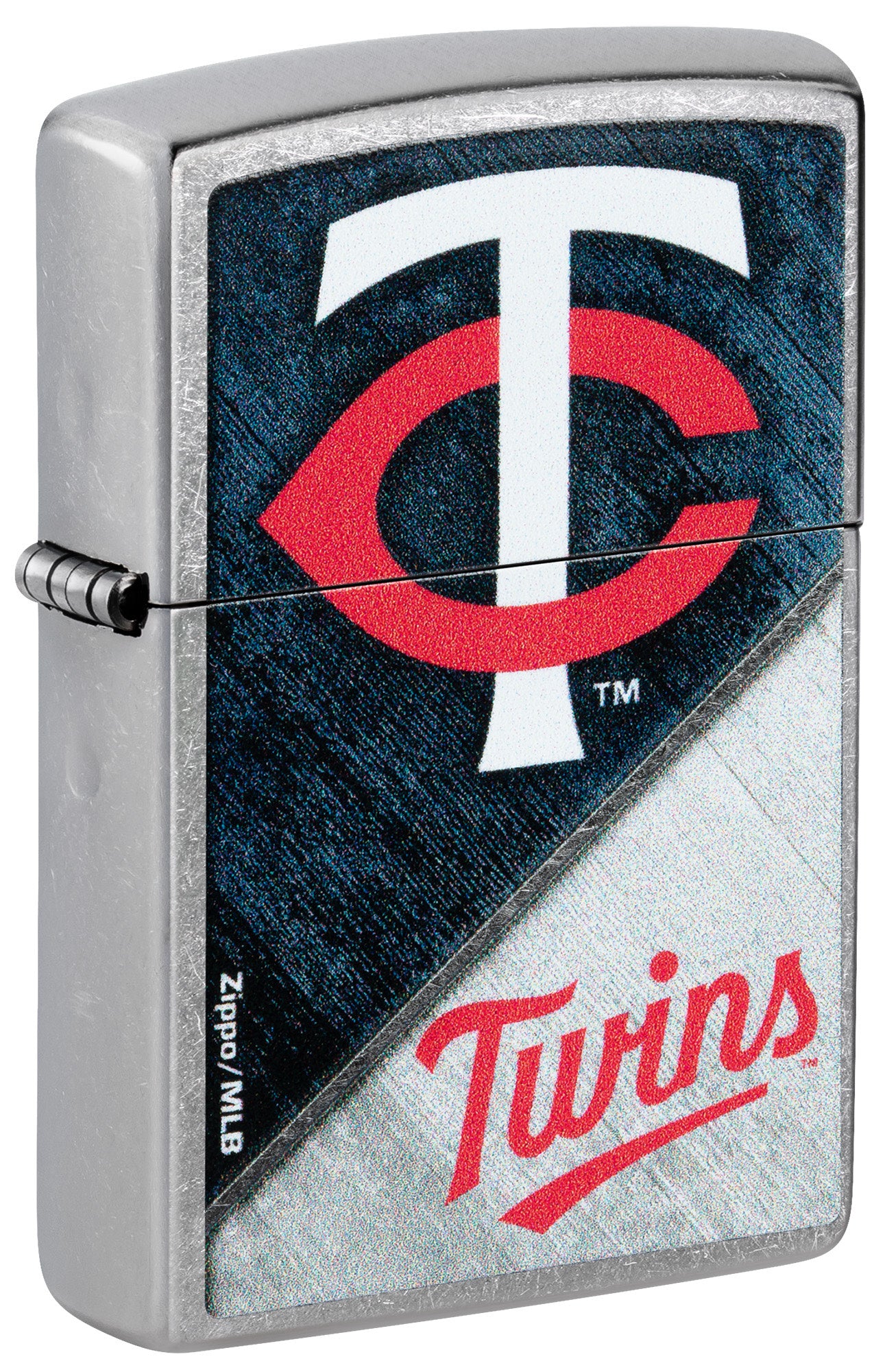 MLB® Minnesota Twins™ Street Chrome™ Windproof Lighter – Zippo USA