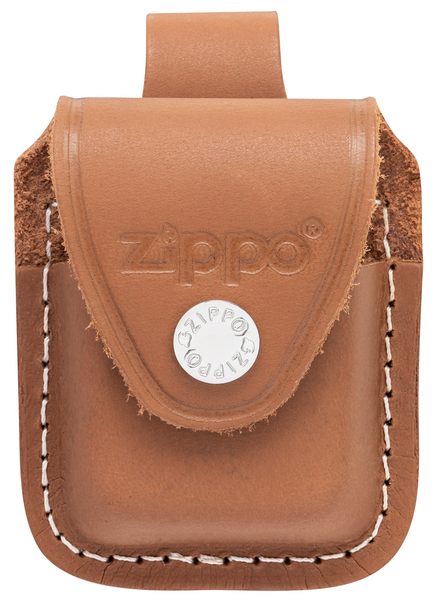 Front image of Camel Lighter Pouch- Loop
