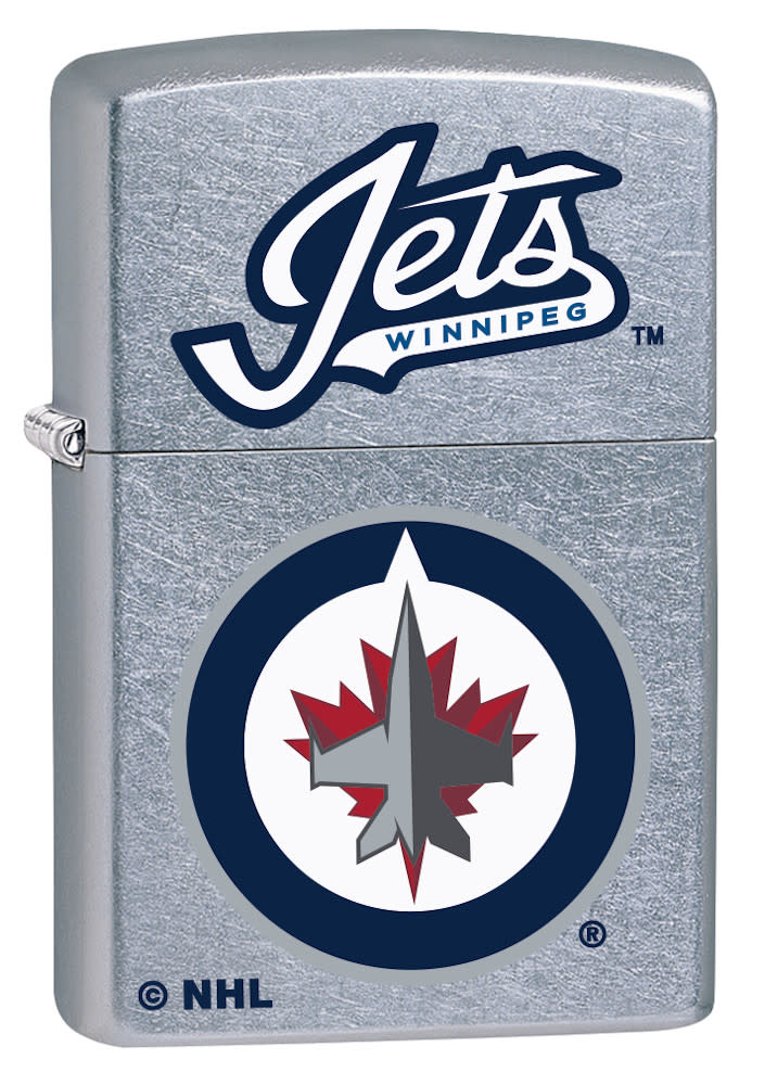 Winnipeg Jets™ Logo Design Street Chrome Windproof Lighter – Zippo USA