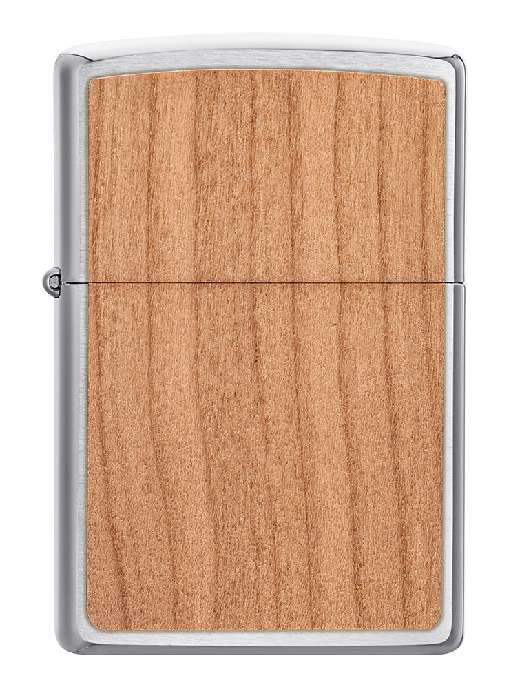 Front of WOODCHUCK USA Cherry Emblem Windproof Lighter