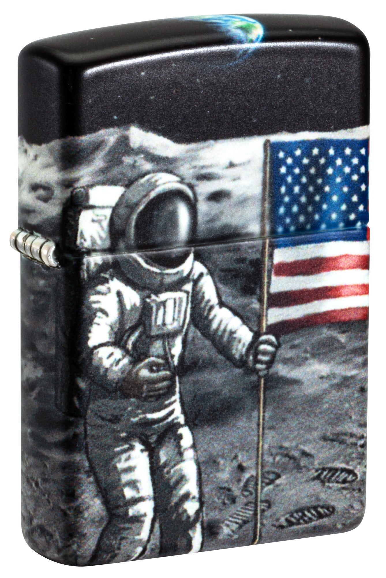 Zippo Moon Landing Design Glow in the Dark Windproof Lighter Zippo Moon Landing Design Glow in the Dark Windproof Lighter