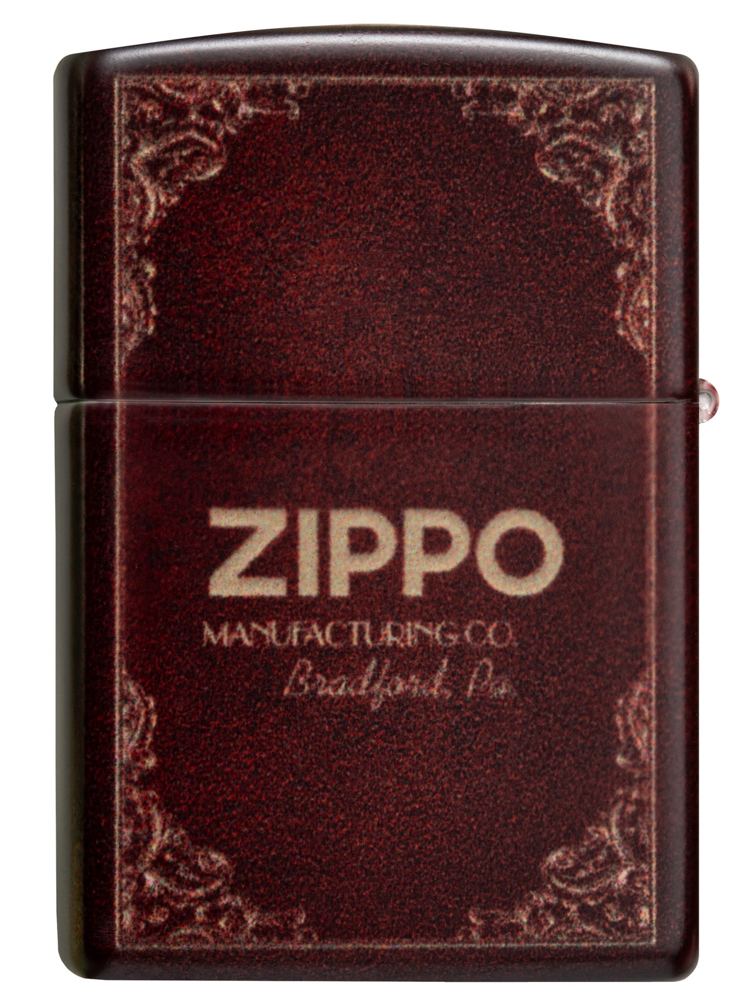 Back view of Zippo Storybook 540 Matte Windproof Lighter.
