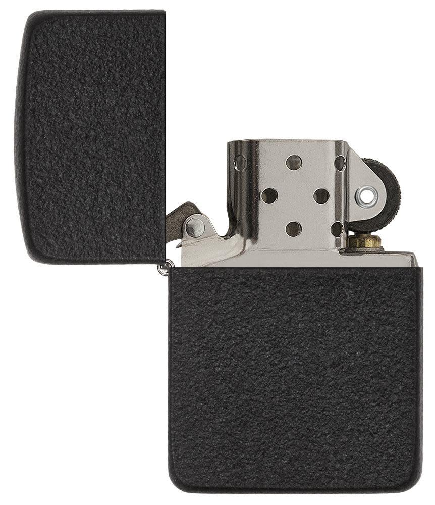 Black Crackle® 1941 Replica Case - open and unlit