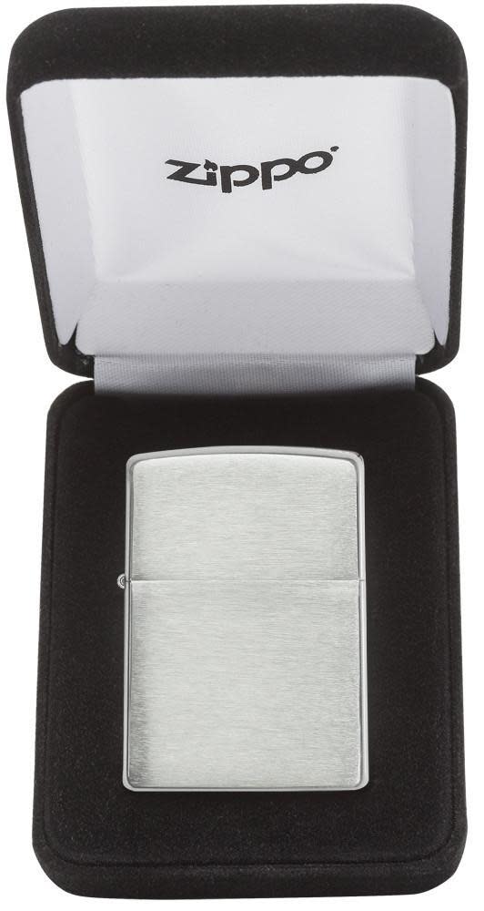 Brushed Sterling Silver in packaging