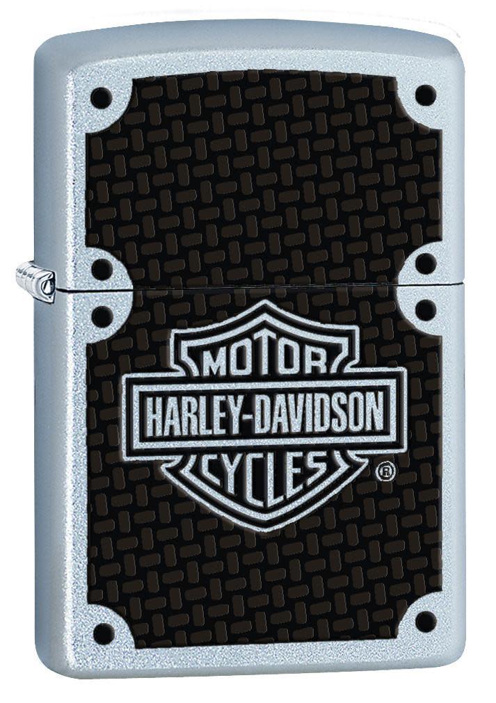 Harley-Davidson® Texture Chrome Windproof Lighter – Zippo USA