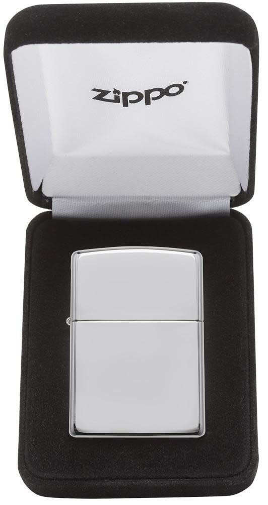 High Polish Sterling Silver in its Velour Case
