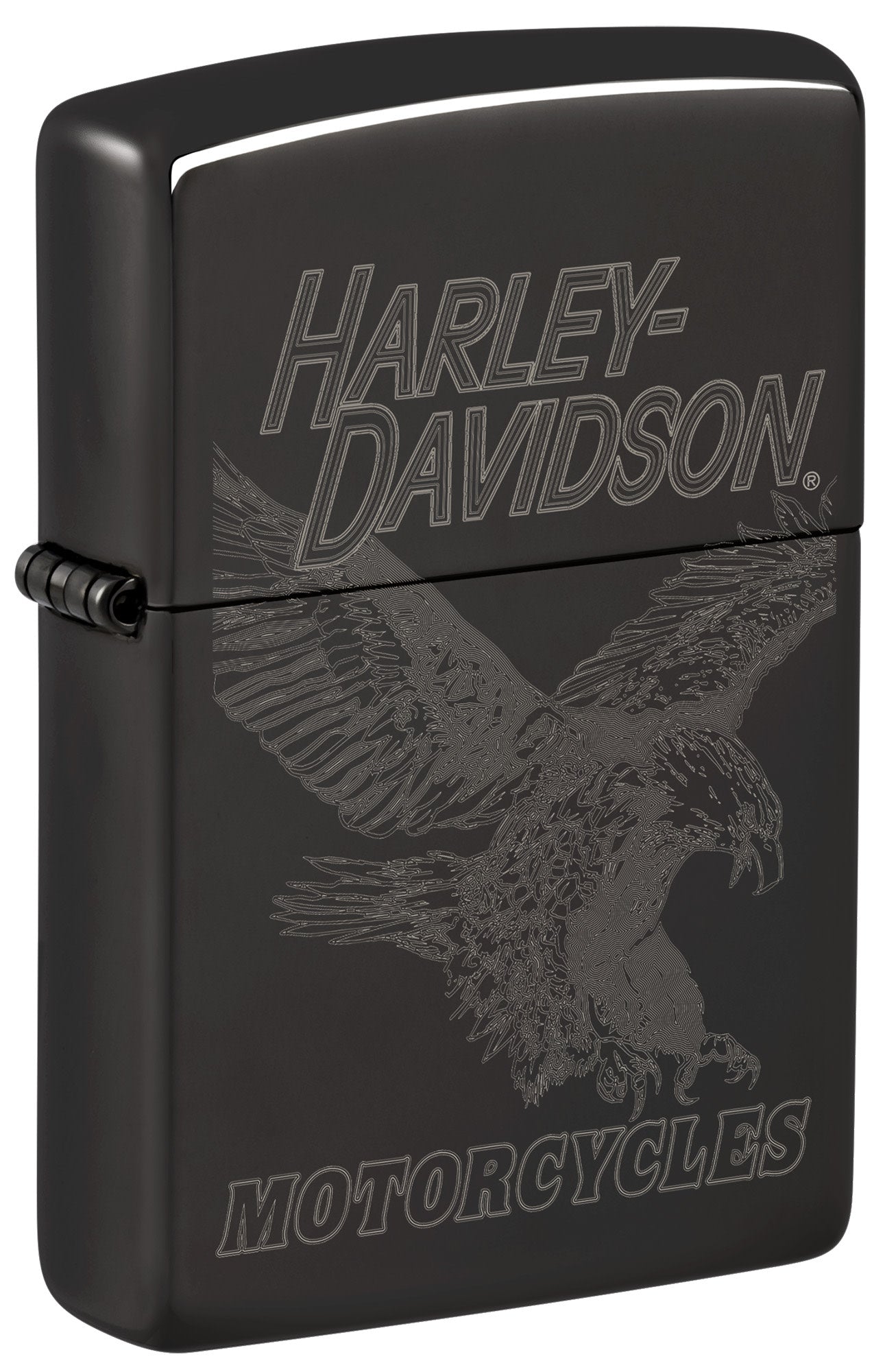 ZIPPO Zippo ハーレー／Harley-Davidson 1941BC ブラッククラックル#49468（USA)新品