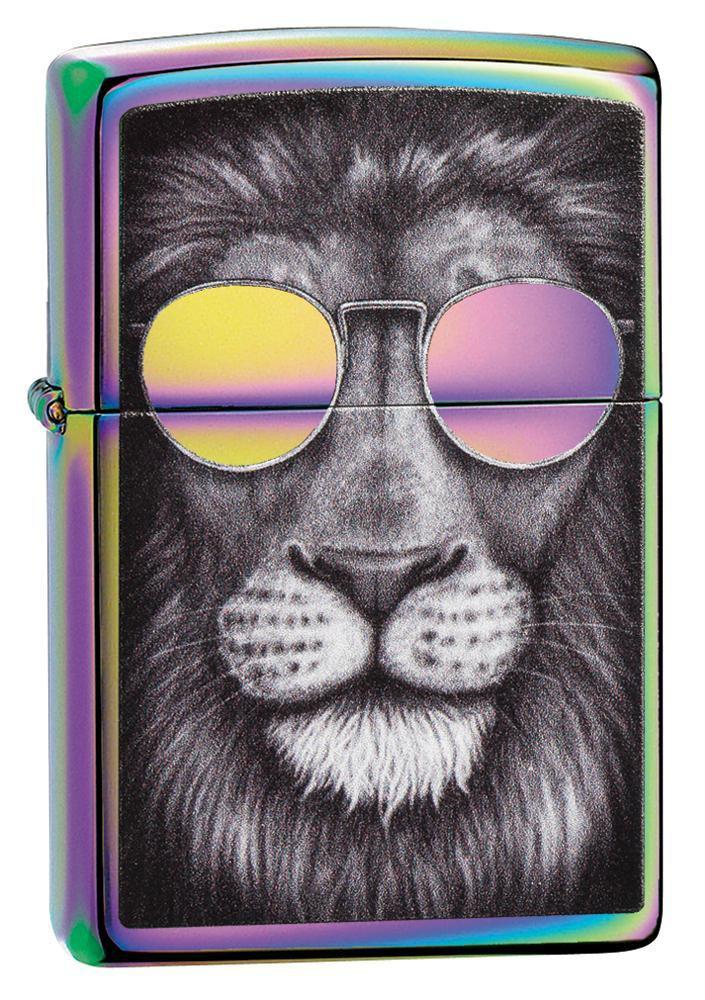 Lion in Sunglasses Spectrum Windproof Lighter – Zippo USA