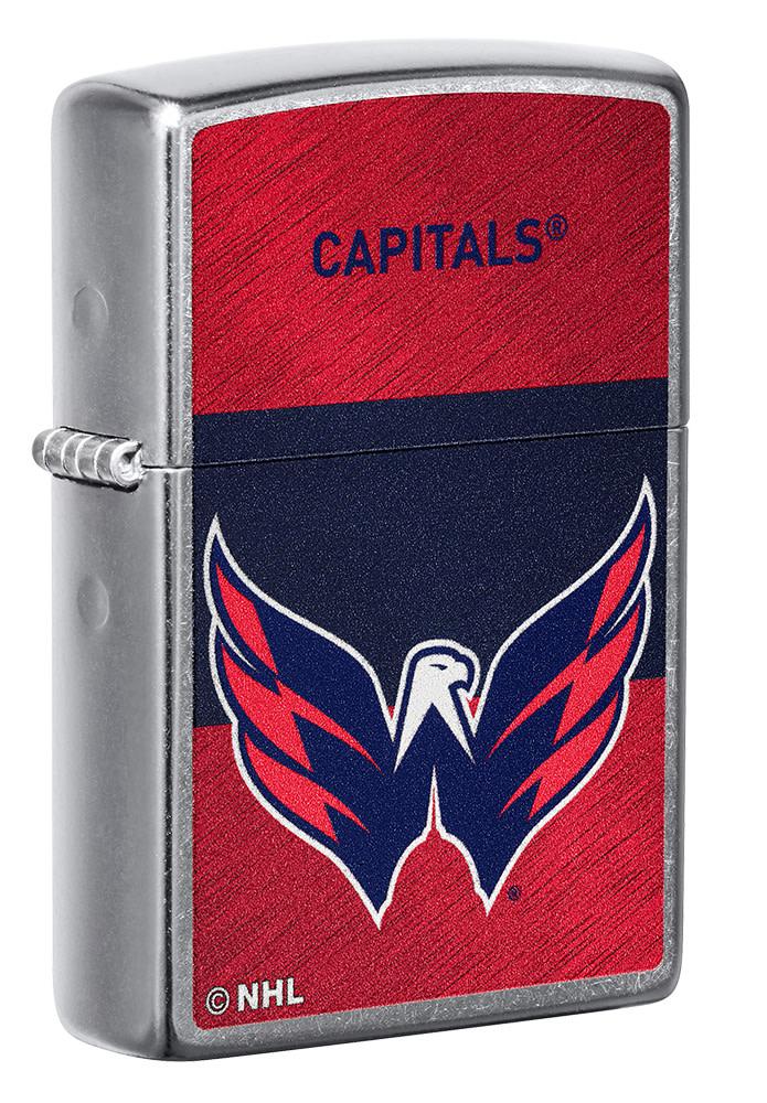Washington Capitals® Icon Design Street Chrome Windproof Lighter
