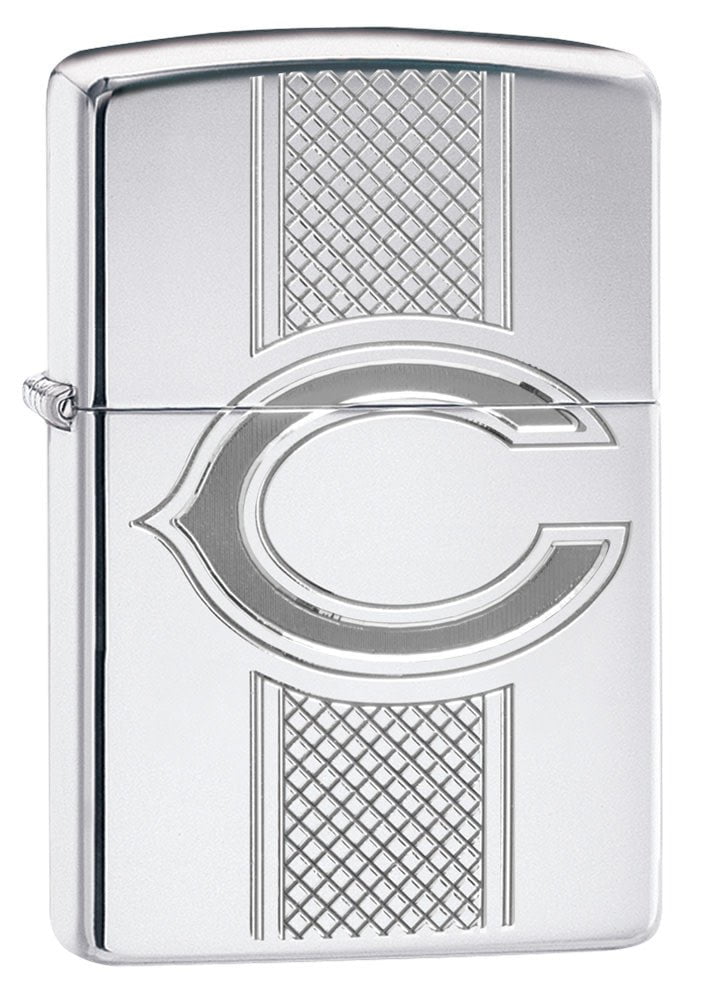 NFL Chicago Bears Collectible High Polish Chrome Windproof Lighter