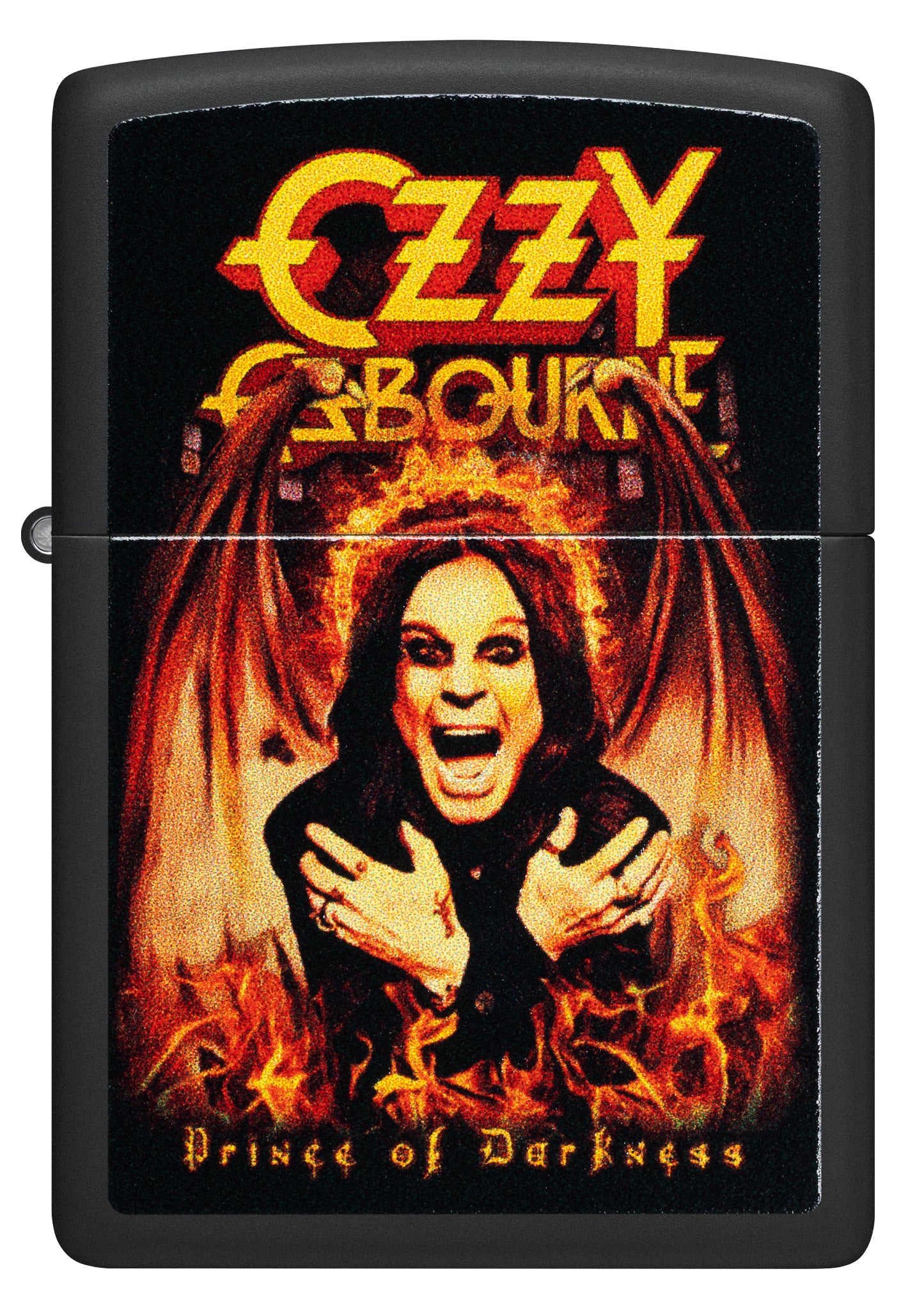 Zippo Ozzy Osbourne Prince of Darkness Design Black Matte