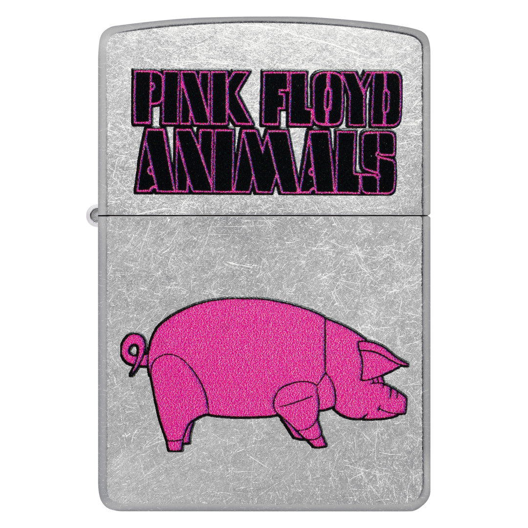 Zippo Pink Floyd Animals Design Street Chrome Windproof Lighter