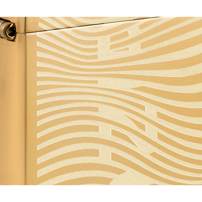 Front view of the lighter in the Rolling Tray and Lighter Gift Set close up to show the detail of the lighter.