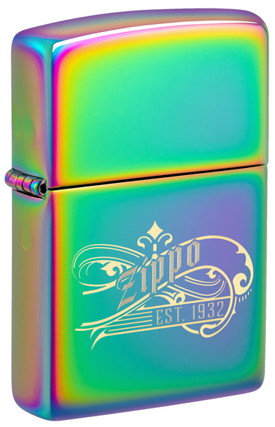 Zippo Established 1932 Design Multi Color Windproof Lighter