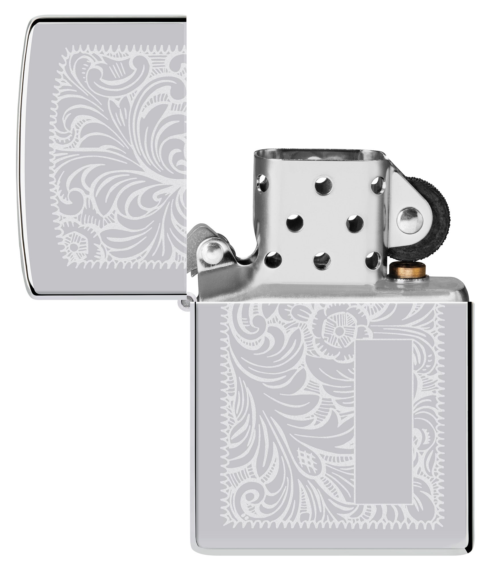 Zippo High Polish Chrome Venetian® Windproof Lighter – Zippo USA