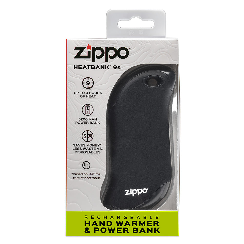 HeatBank 9s Rechargeable Hand Warmer – Zippo USA