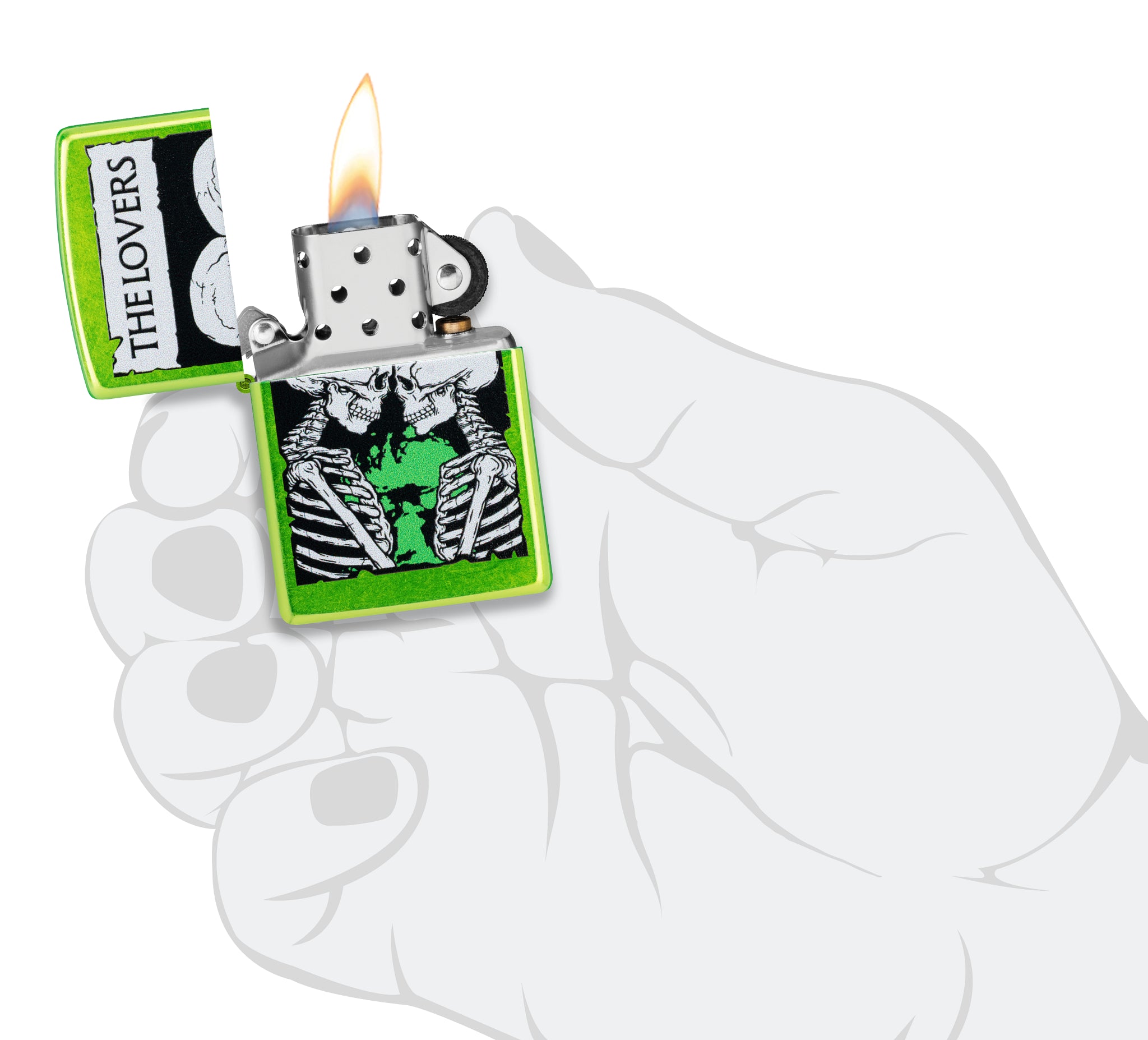 Zippo The Lovers Design Lurid Windproof Lighter – Zippo USA