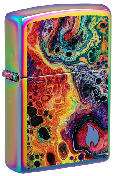 Zippo Mesmerizing Magma Design Multi-Color Windproof Lighter