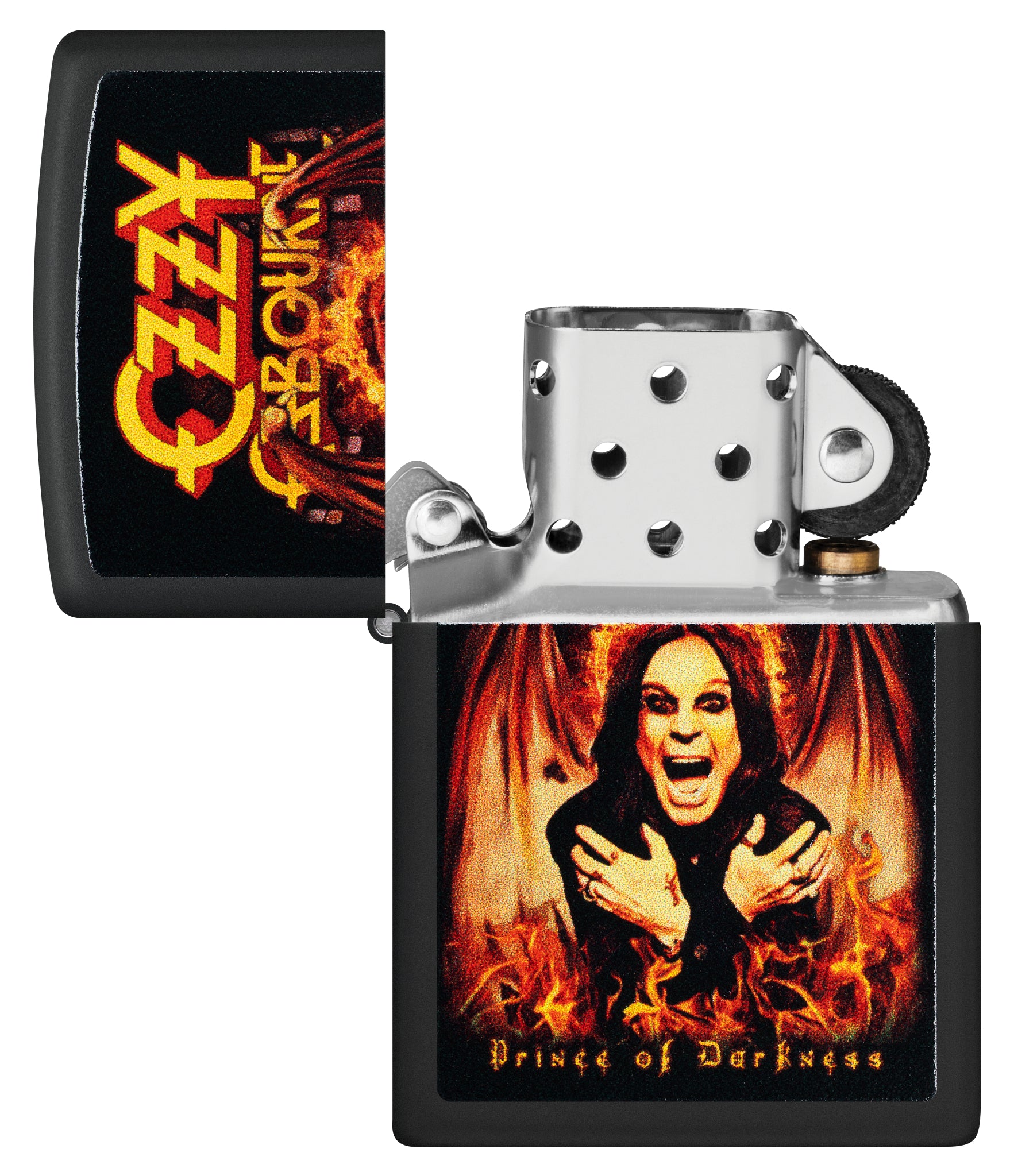 Zippo Ozzy Osbourne Prince of Darkness Design Black Matte