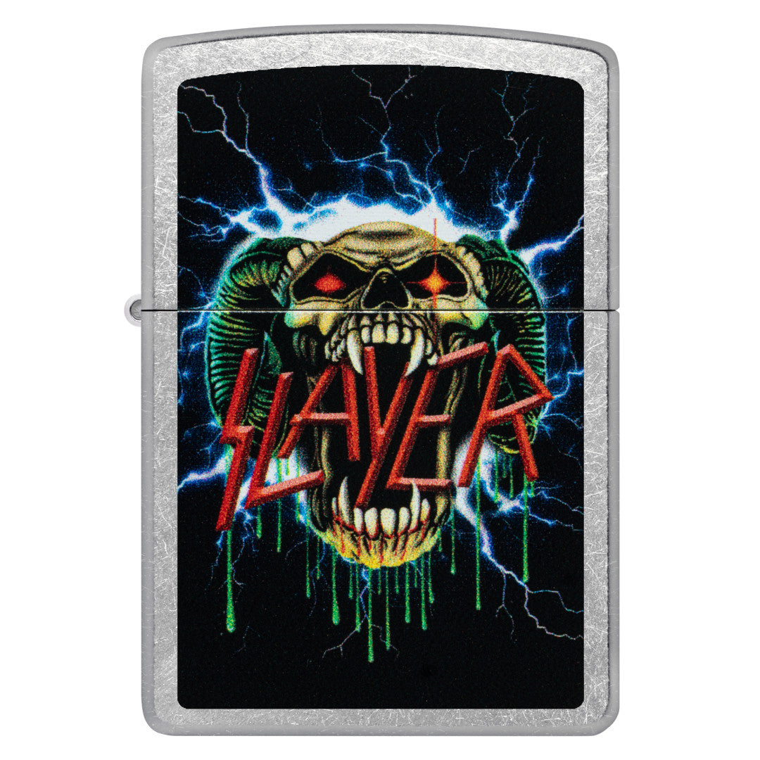 Zippo Slayer Snake Design Street Chrome Windproof Lighter – Zippo USA