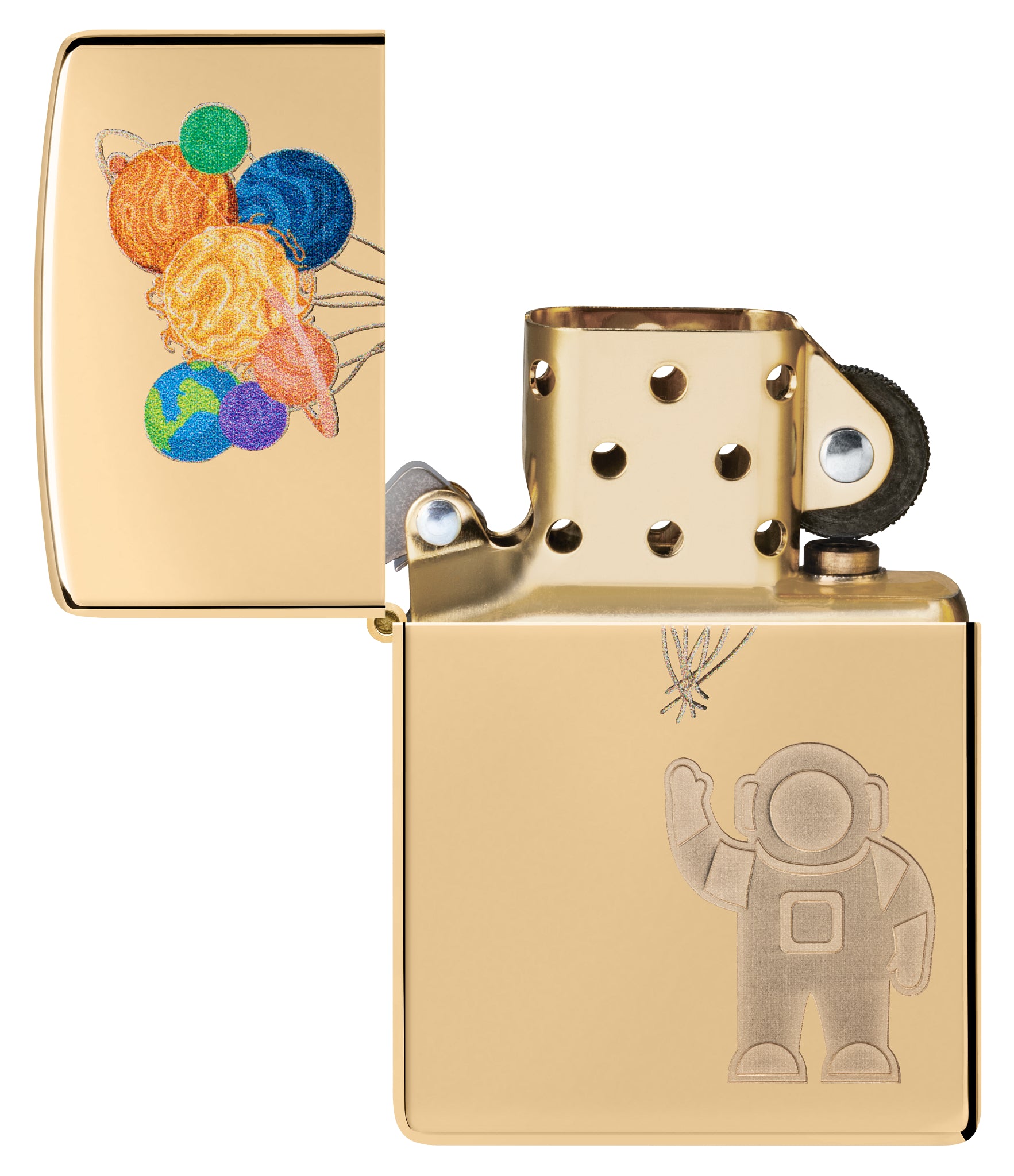 Zippo Liftoff Design High Polish Brass Windproof Lighter – Zippo USA