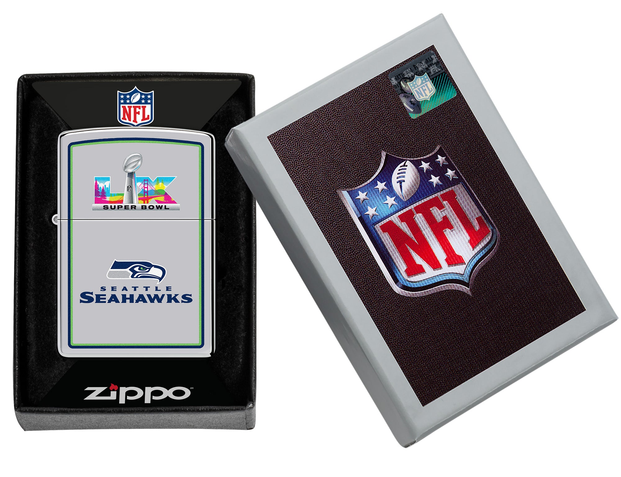NFL Super Bowl LX - Seattle Seahawks – Zippo USA