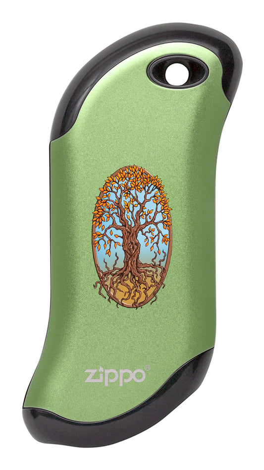 Tree of Life Design: HeatBank<sup>®</sup> 9s Rechargeable Hand Warmer