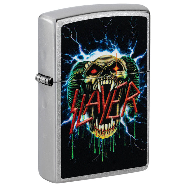 Zippo Slayer Snake Design Street Chrome Windproof Lighter – Zippo USA