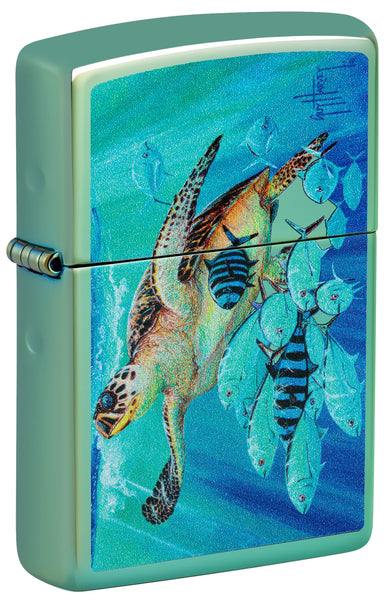 ICHIRO × ZIPPO Zippo 49032 Mayans M.C. High Polish Chrome Lighter New in