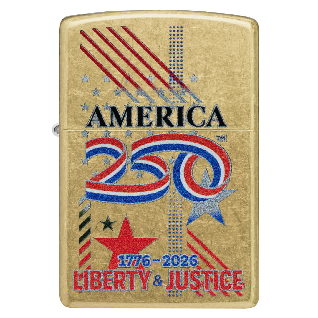 America250 Liberty & Justice Design - Brass