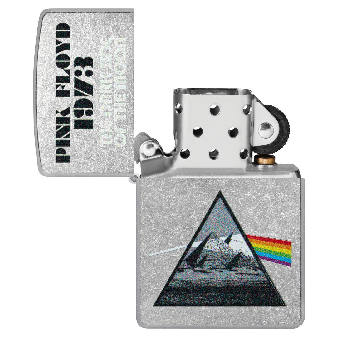 Zippo Pink Floyd The Dark Side of the Moon Street Chrome Windproof