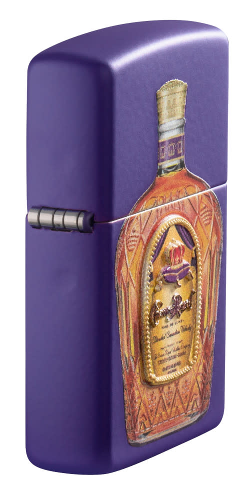 Crown Royal® Purple Matte Windproof Lighter and Pouch Gift