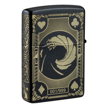 Back View of 2026 James Bond Day Collectible at 3/4 angle
