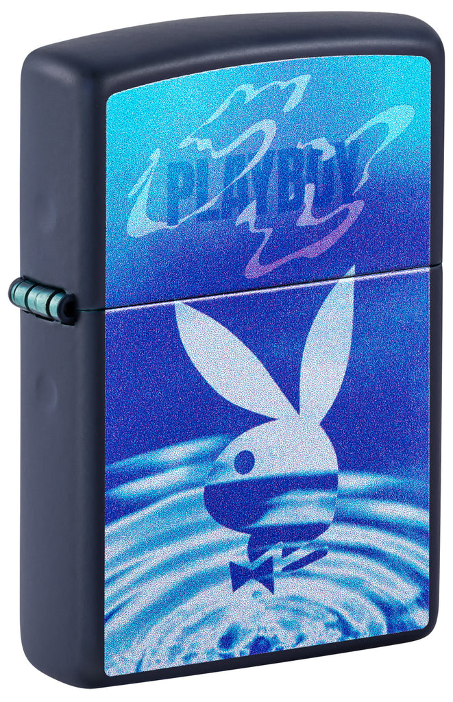 Zippo Playboy Navy Matte Windproof Lighter | Zippo USA