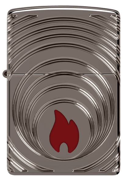 Front view of Zippo 2026 Collectible of the Year Windproof Lighter.
