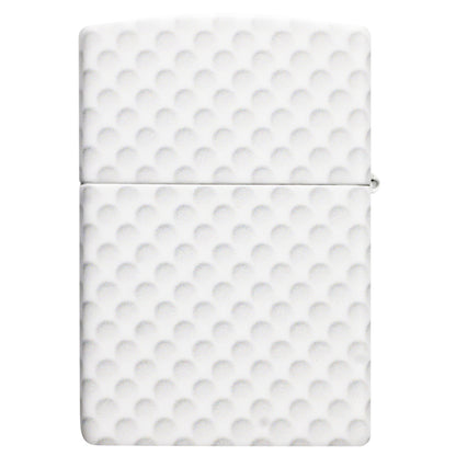 Back view of Zippo Golf Ball Design 540 Matte Windproof Lighter.