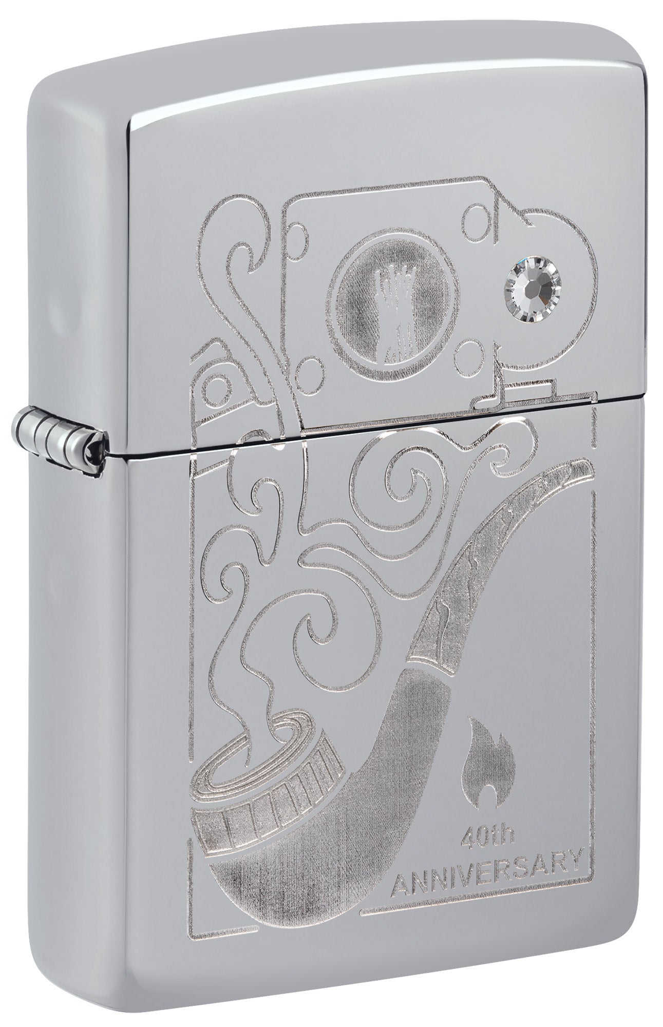 40th Anniversary Pipe Lighter Collectible - Pipe Design