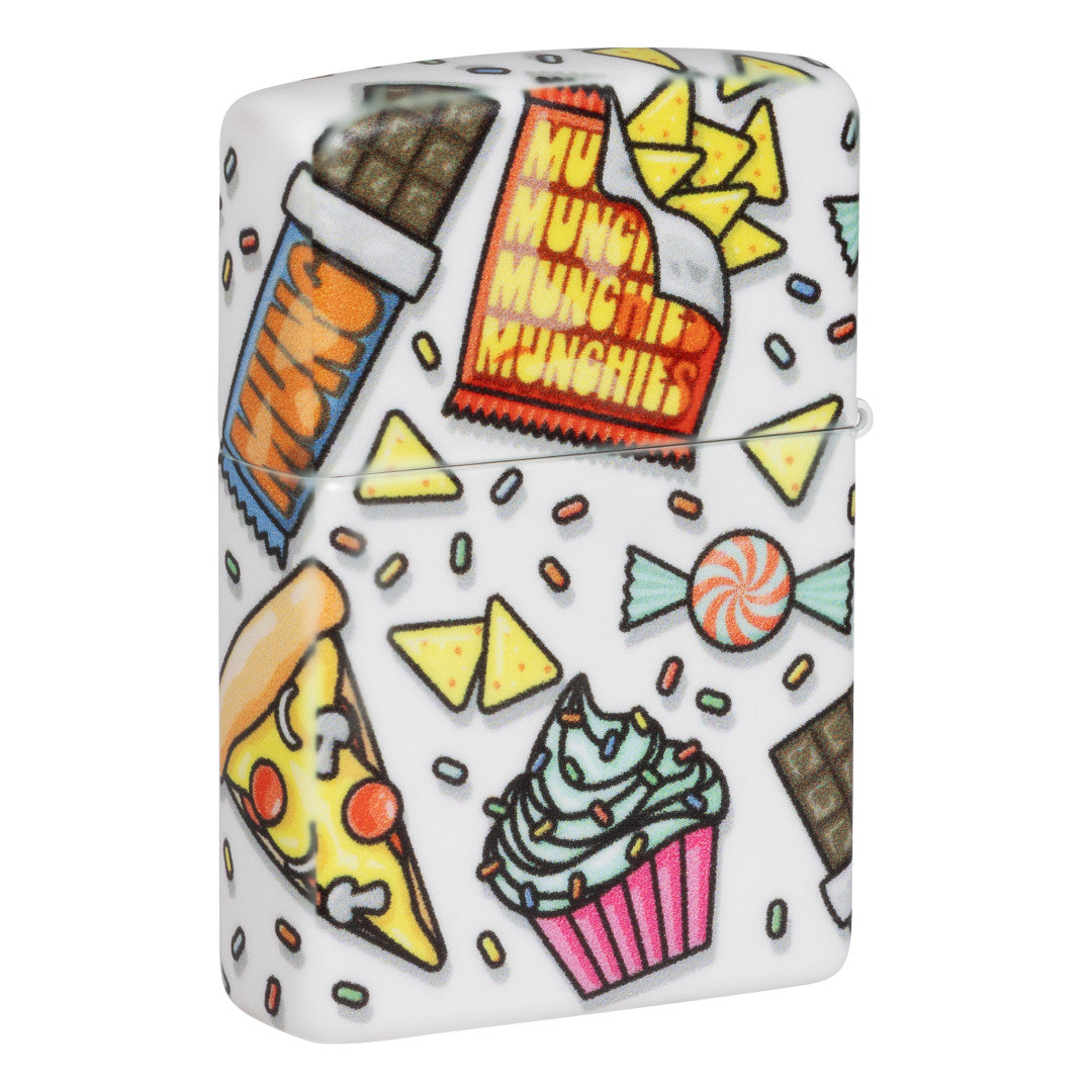 Zippo Munchies Design 540 Matte Windproof Lighter – Zippo USA