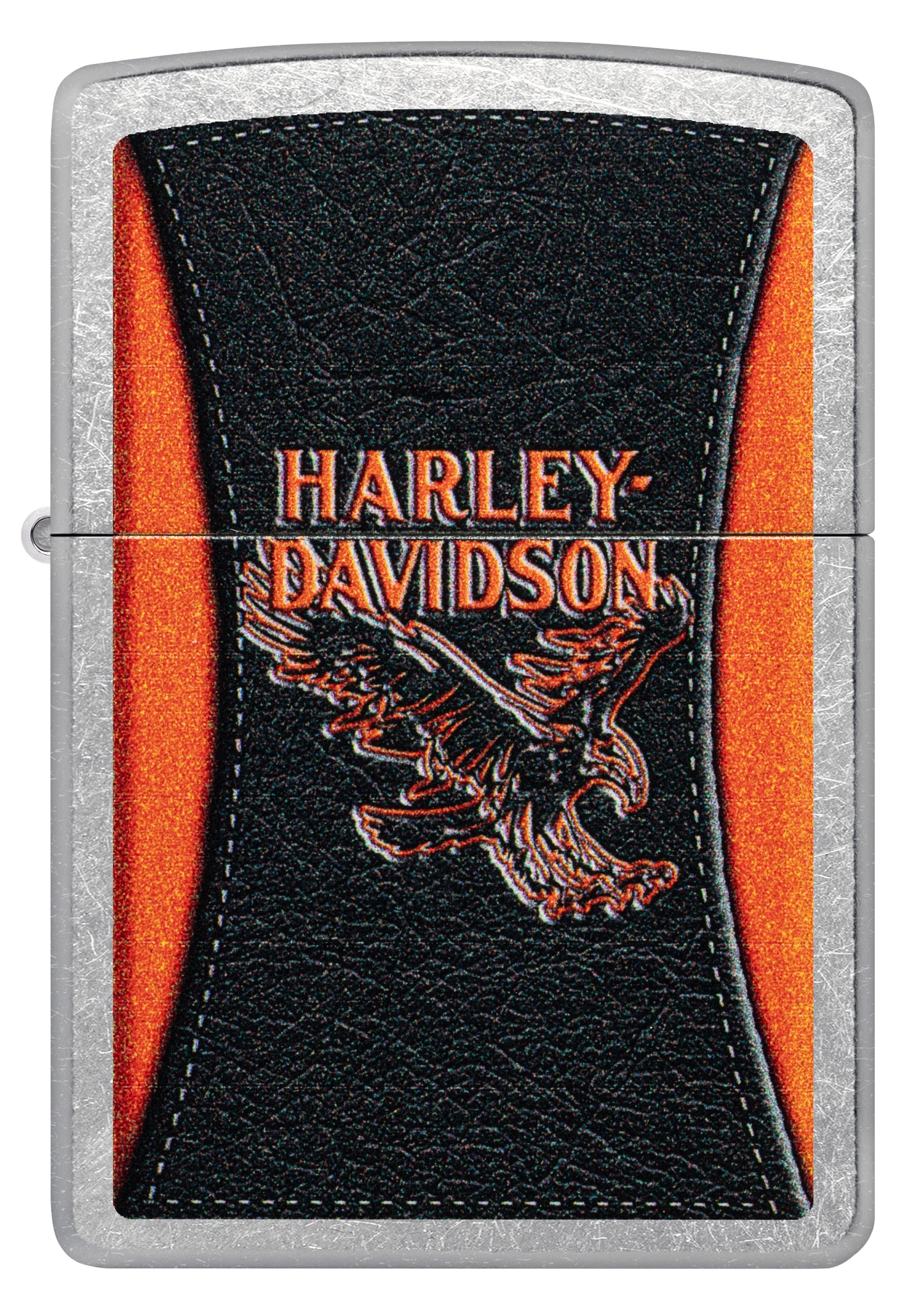 その他 ZIPPO Harley-Davidson Zippo Harley-Davidson® Leathered Eagle Design Street Chrome