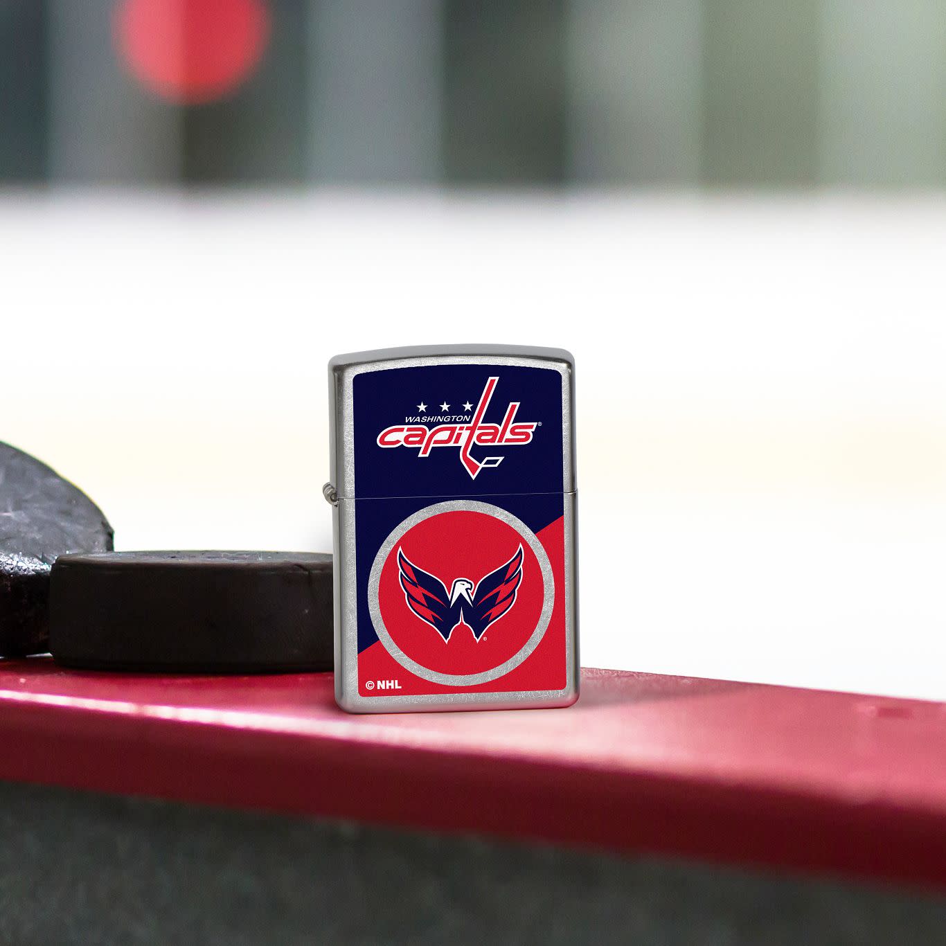Zippo NHL® Washington Capitals® Colorblock Logo Design Street