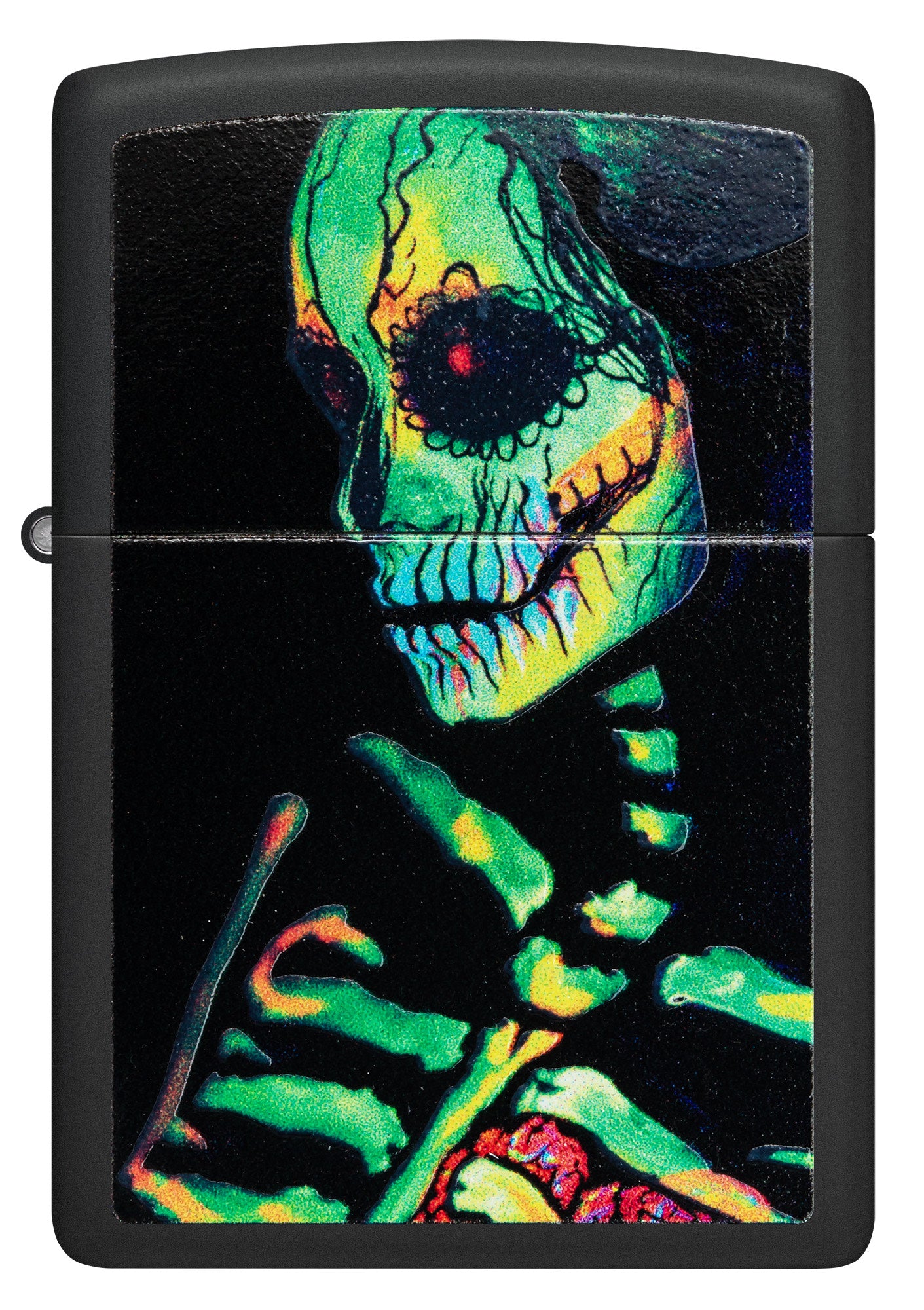 New deals Rusted Skull Design Original Genuine Zippo Lighter