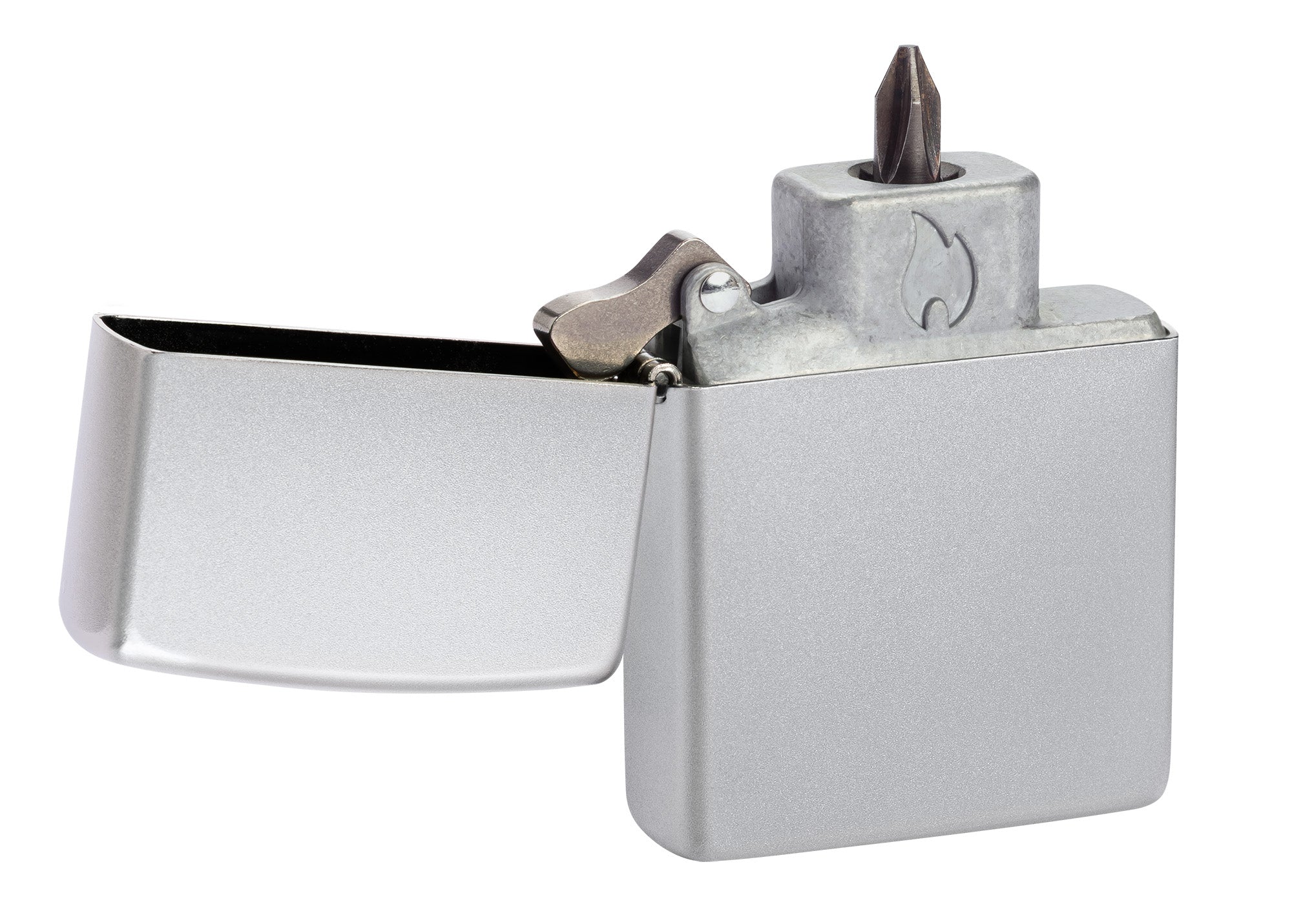 Zippo Bit Safe Screwdriver Satin Chrome Lighter Insert – Zippo USA
